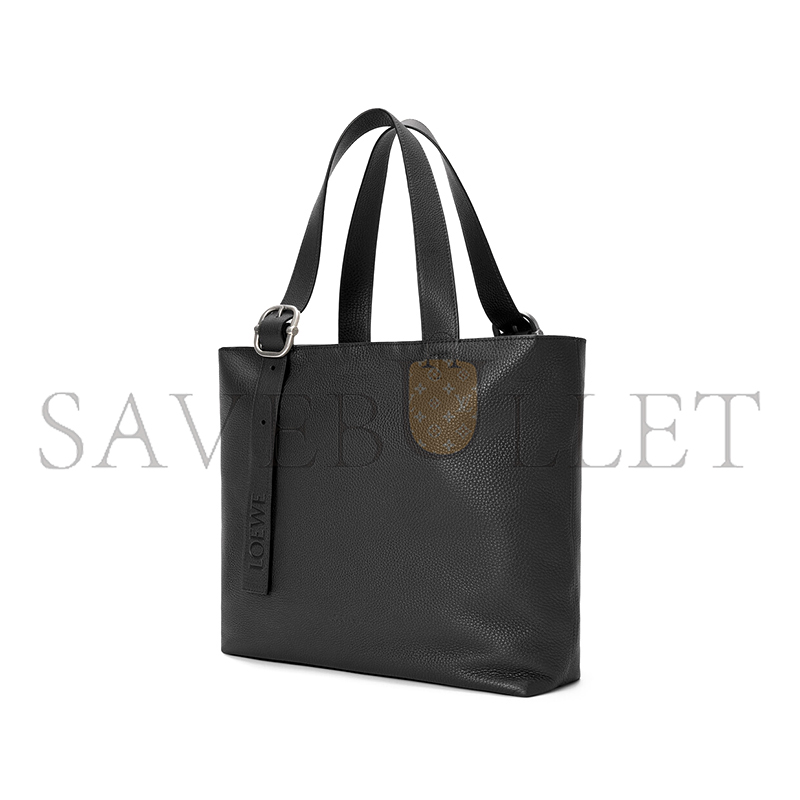 LOEWE LOOP ZIPPED TOTE IN SUPPLE GRAINED CALFSKIN BB22LTTX01 (35*35*10cm)